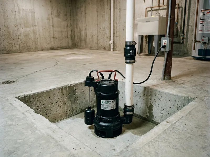 Sump Pump Installation Plumber in Wood, SD